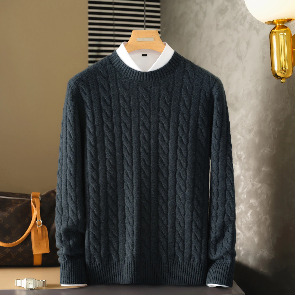 The Alderbank Luxury Cashmere Sweater