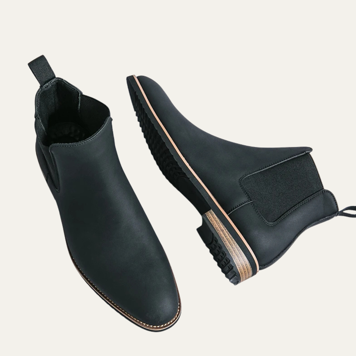 The Alderton Men’s Elegant Slip On Smart Casual Chelsea Boots