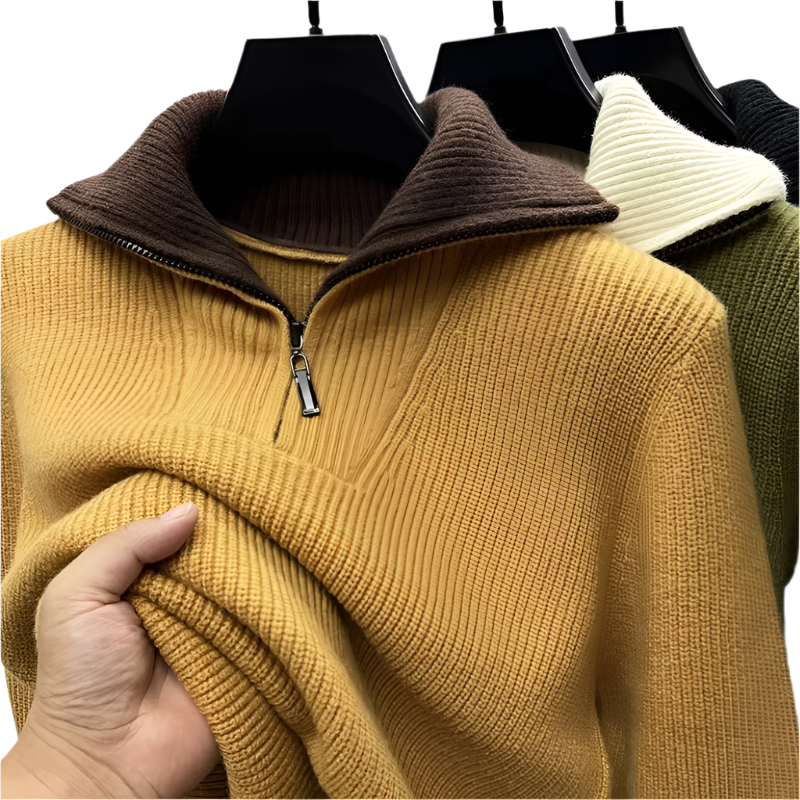 The Exeter Quarter Zip Sweater for Men