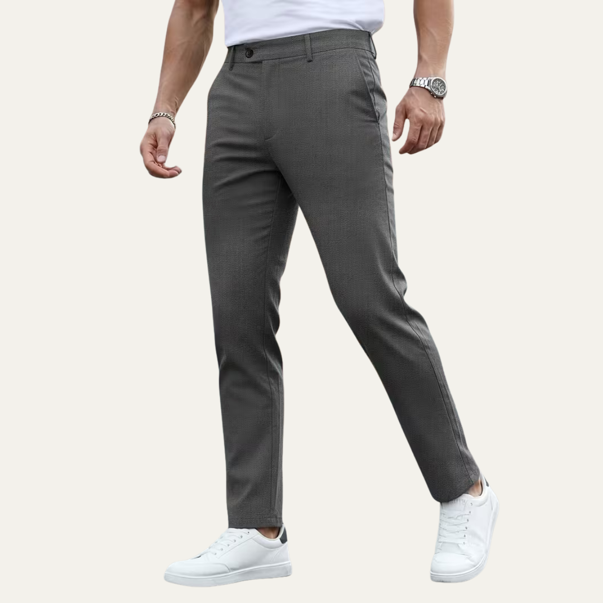 The Launceston Men’s Smart Casual Slim Fit Dress Pants