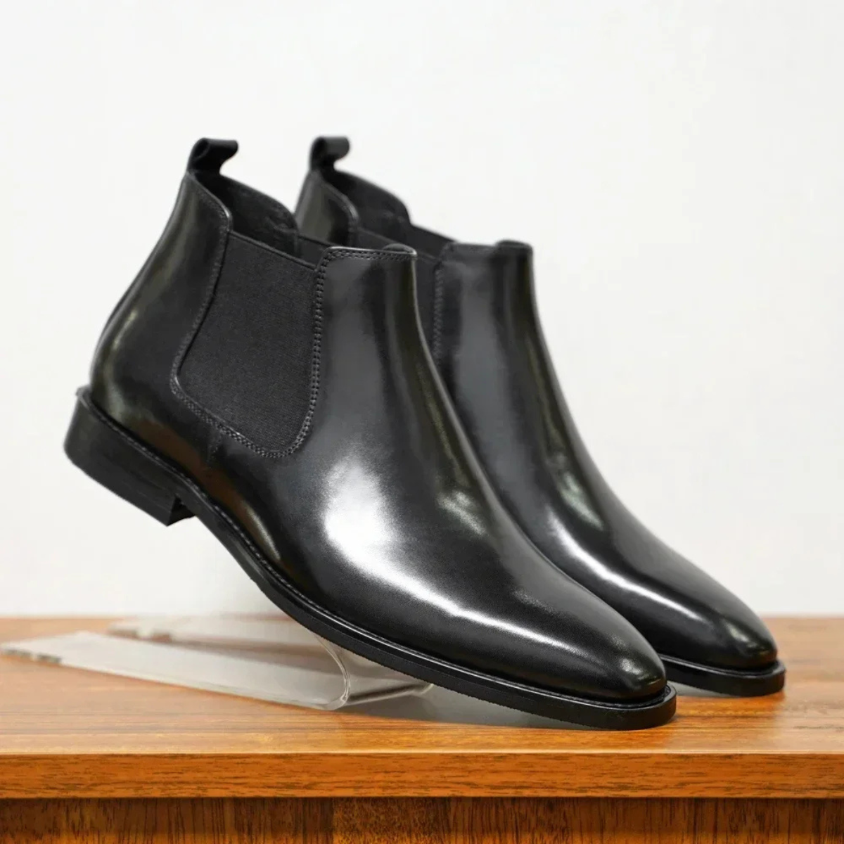 The Sardinia Men’s Classic Leather Ankle Chelsea Boots