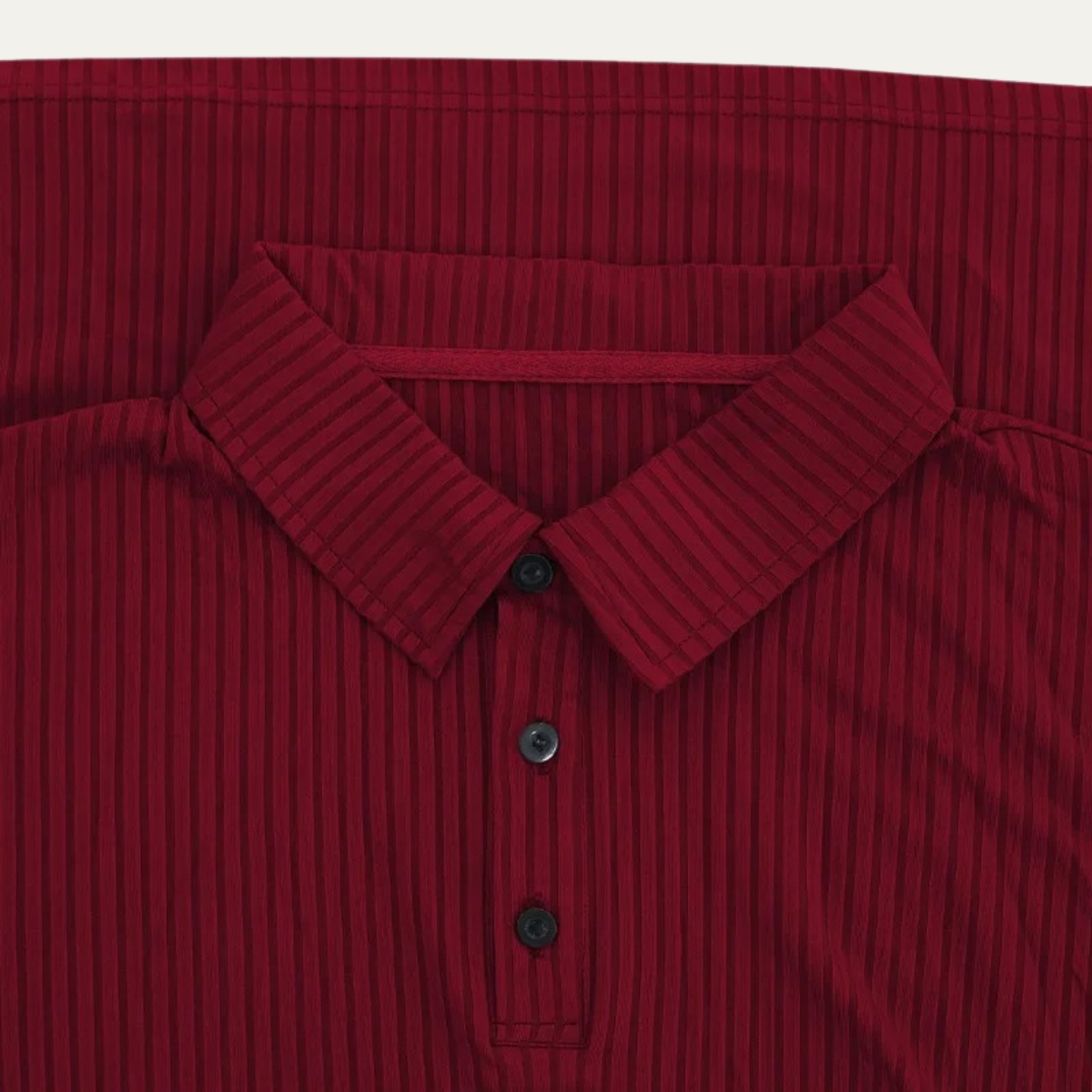 The Sorrento Men’s Ribbed Knitted Polo Shirt