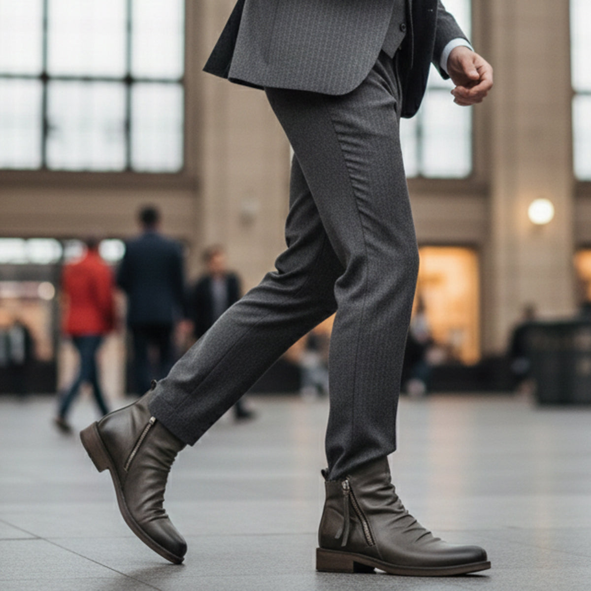 The Rue Saint-Honoré Men’s Leather Chelsea Boots - Luxury Shoes