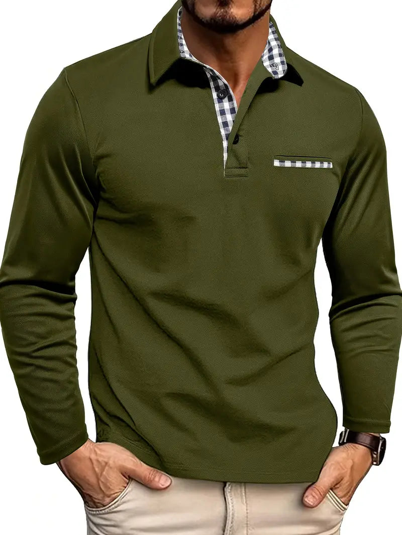 Men's Summer Polo Shirt - Stylish Cotton Blend for Any Occasion