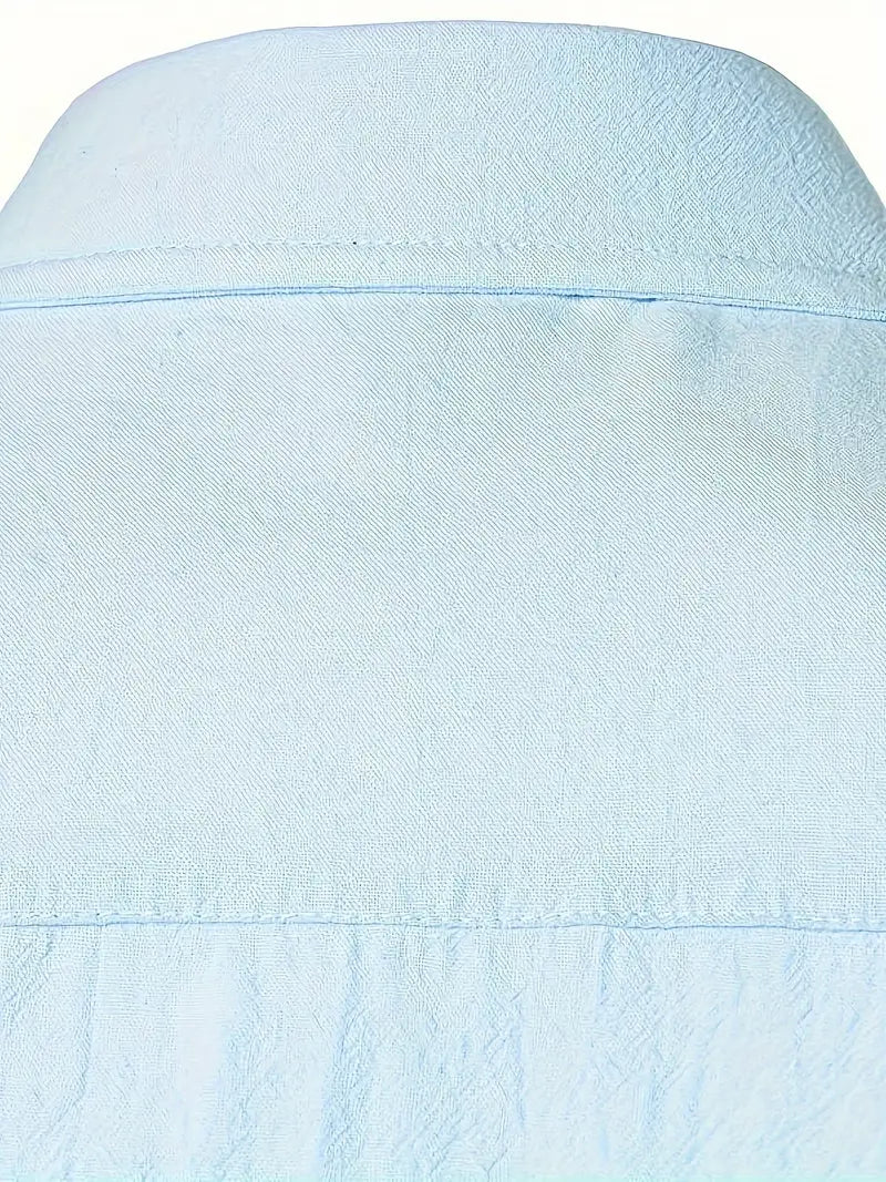 Enzo - Stylish Long Sleeve Linen Shirt for Any Occasion