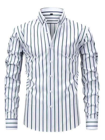 Hugo Striped Cotton Shirt for Smart-Casual Occasions