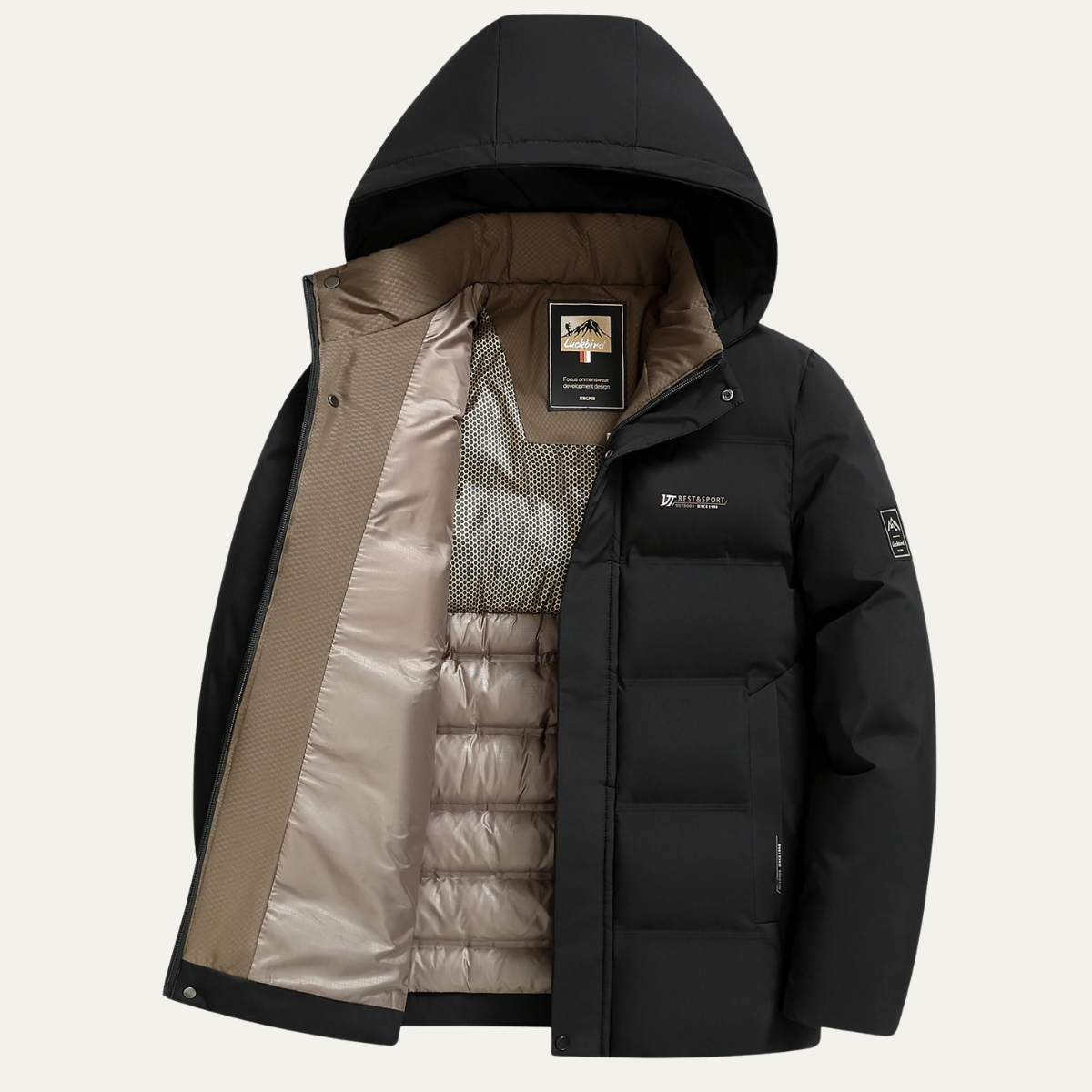 The Aosta Men's Warm Thick Winter Cotton Jacket