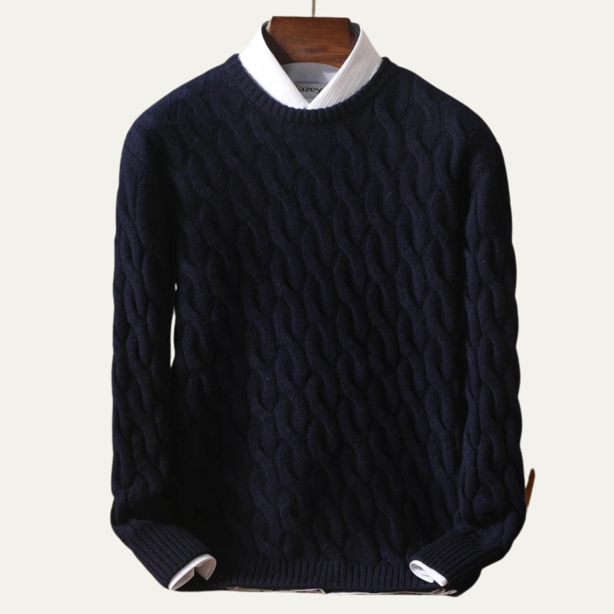 The Montemagno Men’s Cashmere Cable Knit Sweater
