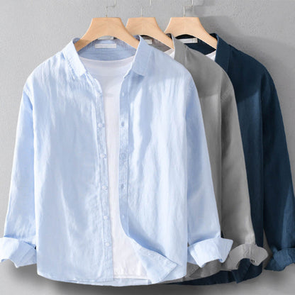 Men's Linen Shirt for Summer Outings