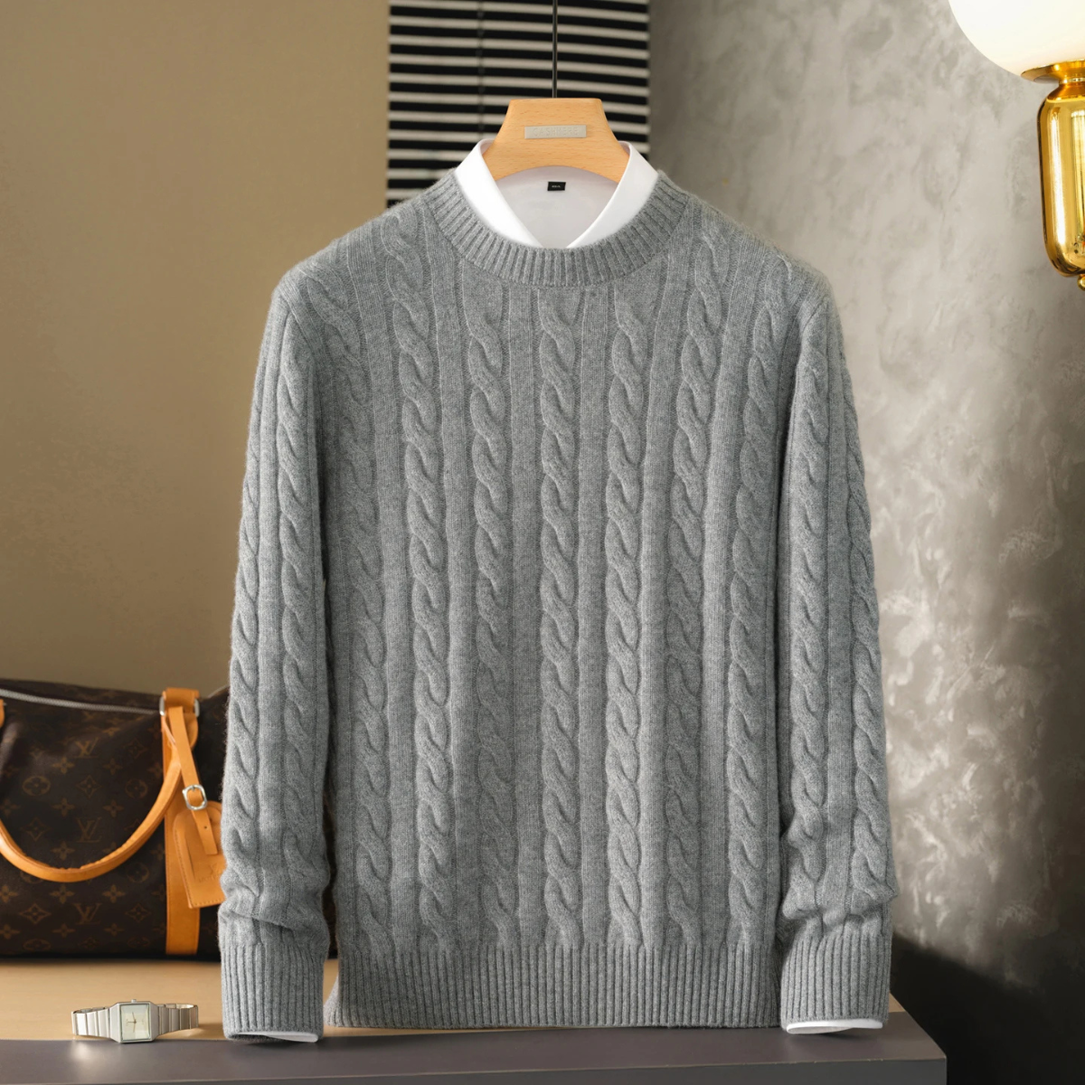 The Alderbank Luxury Cashmere Sweater