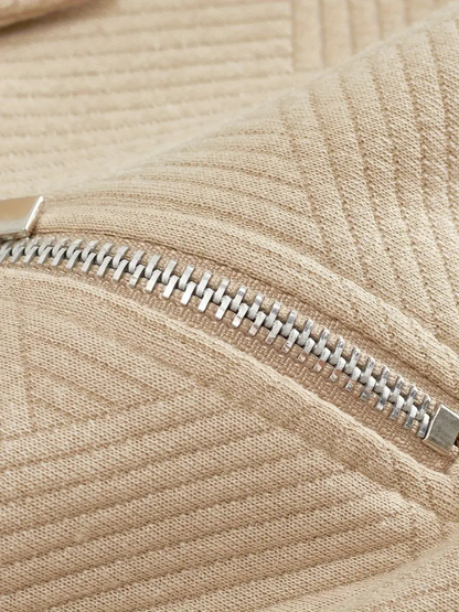 The Wexham Knit Quarter Zip Sweater for Men