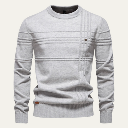 The Brighton Men’s Classic Crew Neck Knit Sweater