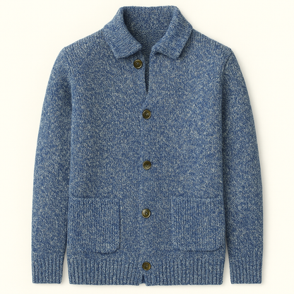 The Pemberton Men's Smart Casual Button Up Winter Knitted Cardigan