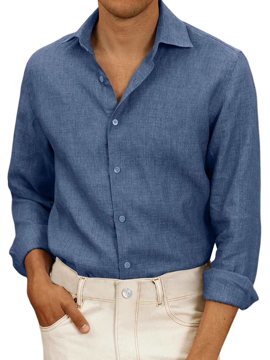 Giuseppe | Linen Shirt for Smart Casual Wear