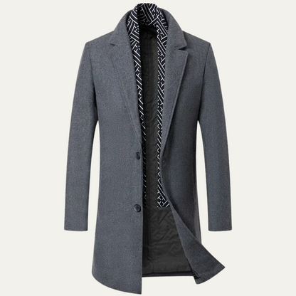 The Berkeley Men's Classic Wool Formal Winter Coat