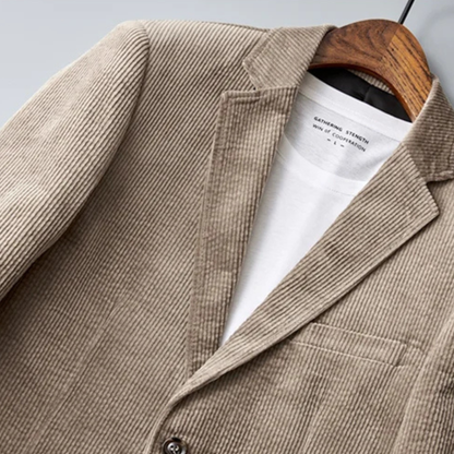 The Giglio Men’s Slim Fit Corduroy Blazer Suit