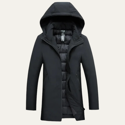 The Maybach Men’s Waterproof Winter Parka Coat Jacket with Hood