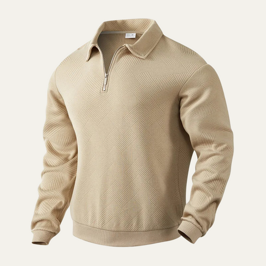 The Chesterby Men’s Quarter Zip Lightweight Sweater
