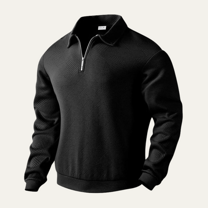 The Chesterby Men’s Quarter Zip Lightweight Sweater