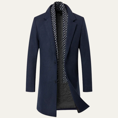 The Berkeley Men's Classic Wool Formal Winter Coat