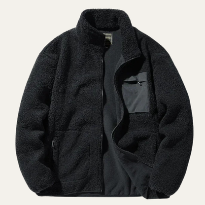 The Stresa Men’s Outdoor Warm Zip Up Fleece Jacket