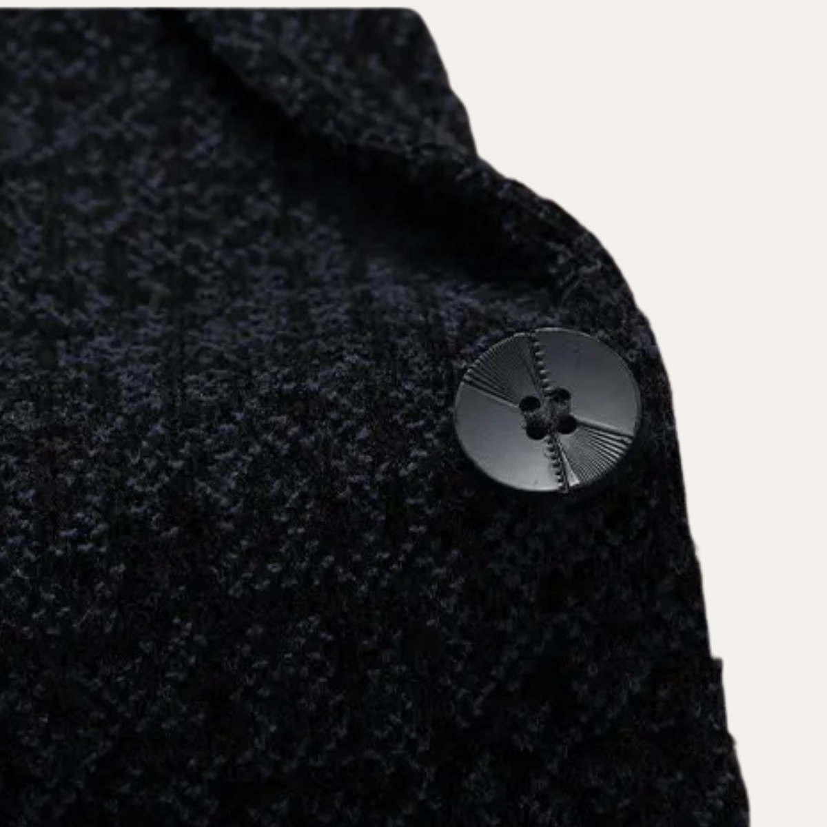 The Portwell Men’s Business Chenille Warm Fur Lined Blazer