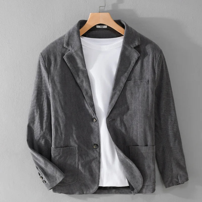 The Devonshire Men’s Warm Corduroy Business Casual Work Jacket