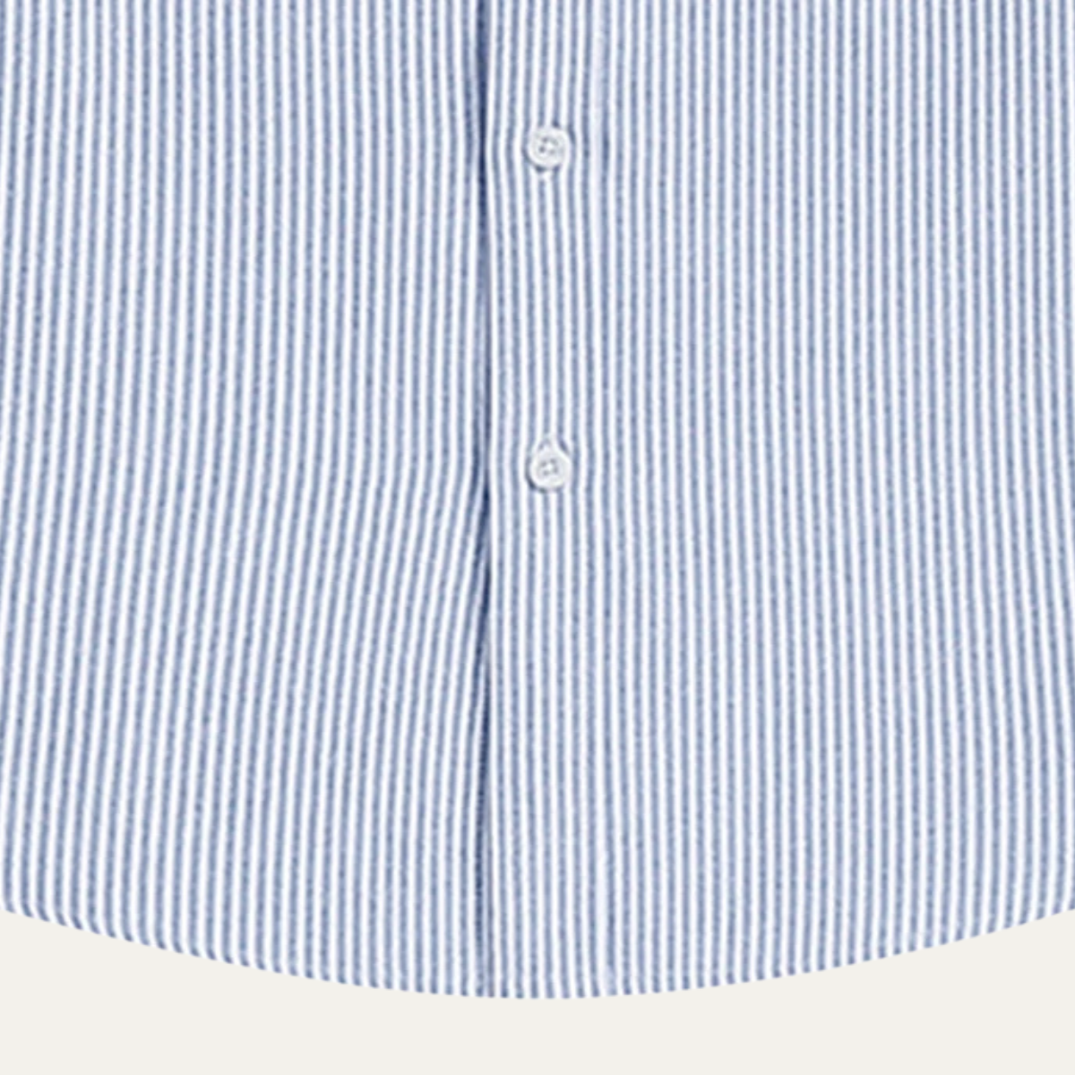 The Tenerife Men's Striped Shirt with Classic Collar and Pocket