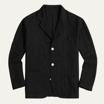 The Milan Men's Stylish Linen Jacket - Lightweight Blazer