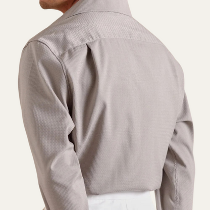The Savile Row Men’s Italian Dress Shirt - Slim Fit Business Style
