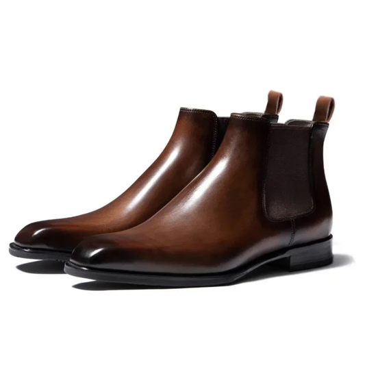 The Ironridge Men’s Polished Dress Ankle Smart Boots