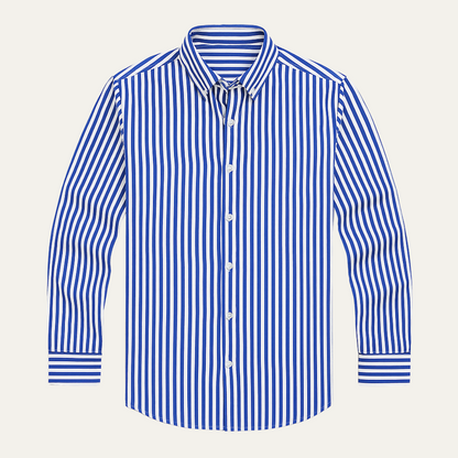 The London Striped Cotton Shirt for Men