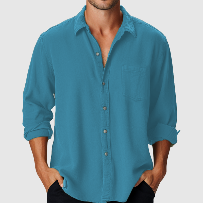 Classic Cotton Long Sleeve Shirt for Every Occasion