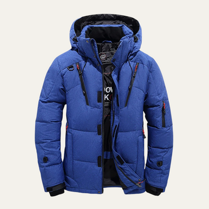 The Foxglove Men’s Insulated Winter Park Jacket with Hood