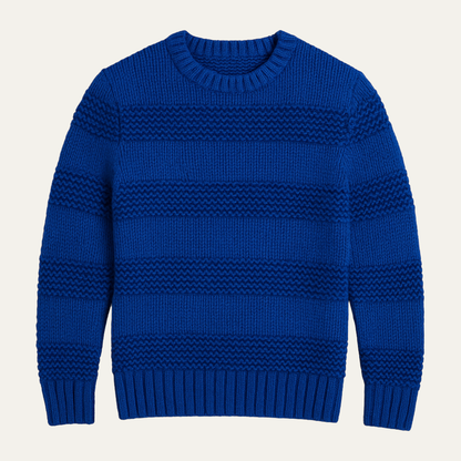The Somerset Men’s Knitted Fair Isle Nordic Winter Sweater