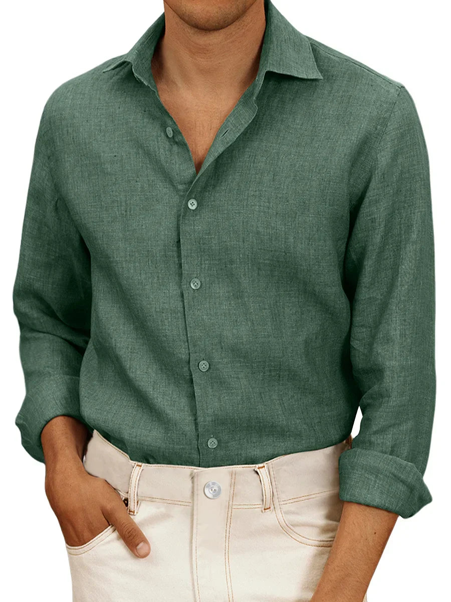 Giuseppe | Linen Shirt for Smart Casual Wear