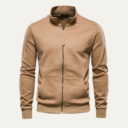 The Oxford Men’s Casual Lightweight Zip Up Jacket