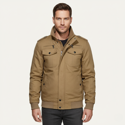 The Fairfax Men's Fleece Lined Warm Bomber Jacket
