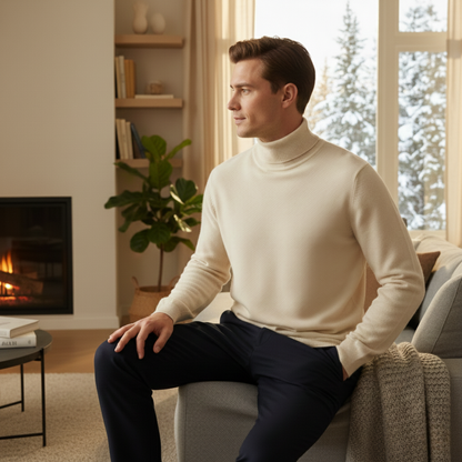 The Stonegate Cashmere Sweater – Men's 100% Soft Luxury Wool