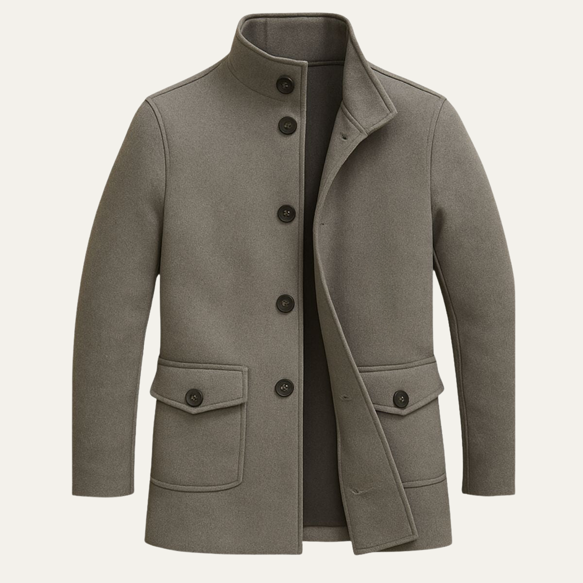 The Rome Wool Coat – Men’s Smart Tailored Overcoat
