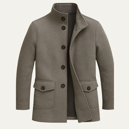 The Rome Wool Coat – Men’s Smart Tailored Overcoat