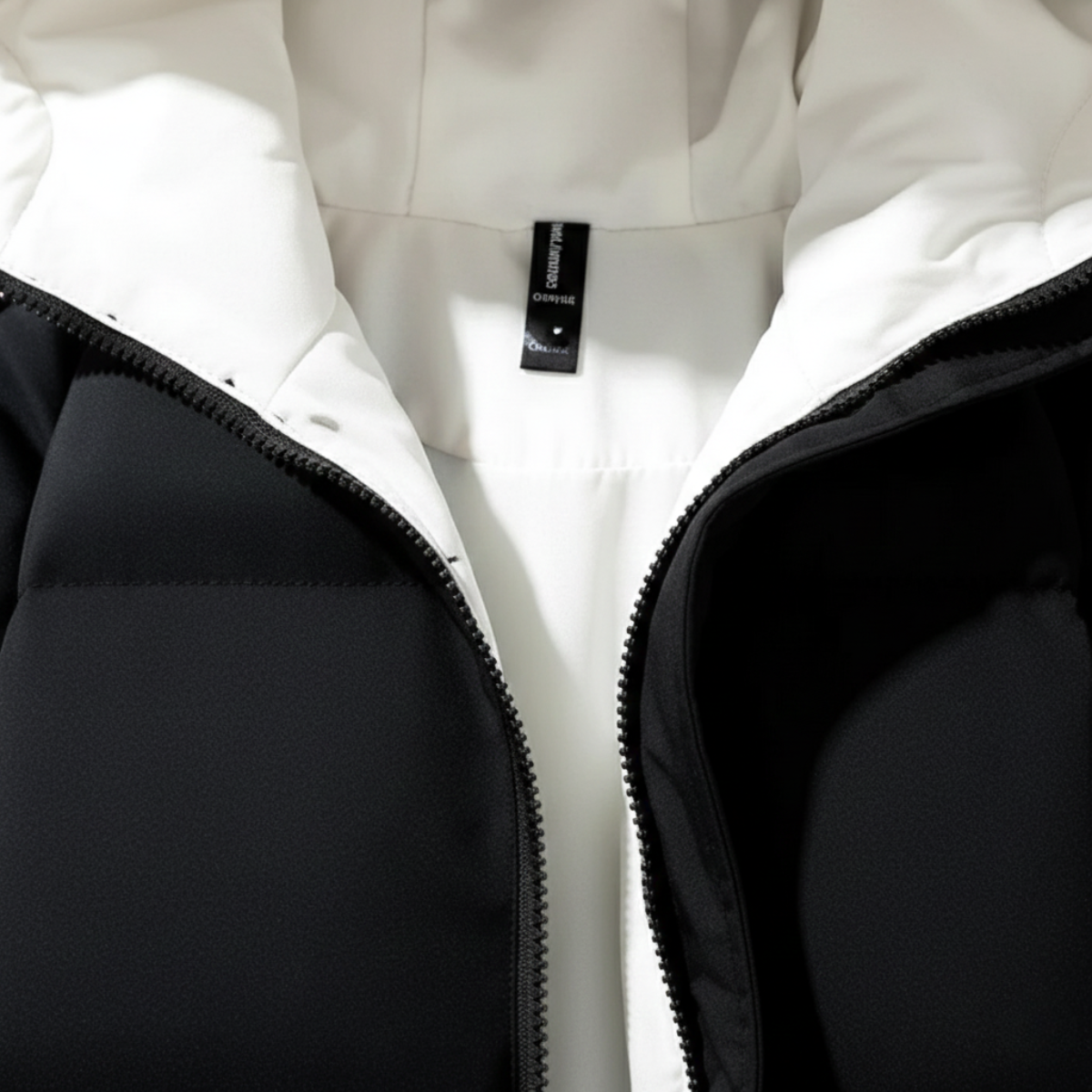 The London Men's Waterproof Puffer Jacket - Luxury Hooded Winter Coat