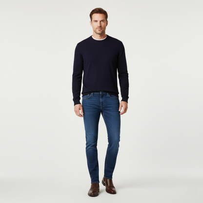 The Santiago Stretch Slim Fit Skinny Jeans for Men