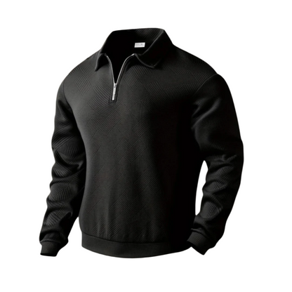 The Wexham Knit Quarter Zip Sweater for Men