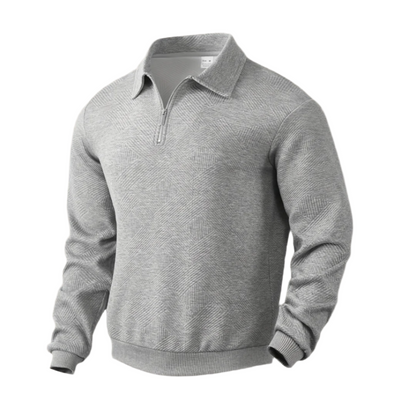 The Wexham Knit Quarter Zip Sweater for Men