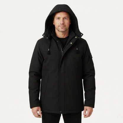 The Zermatt Men's Modern Parka Winter Jacket with Hood - 2025 Limited Edition