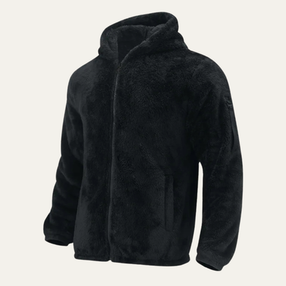 The Brixton Men’s Fleece Warm Soft Velvet Hoodie Jacket