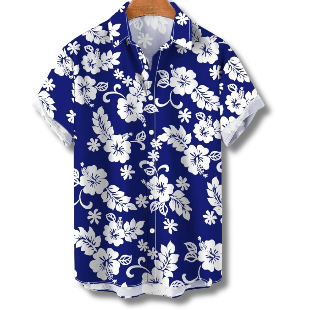 Men's Hawaiian Shirt - Ideal for Summer Adventures