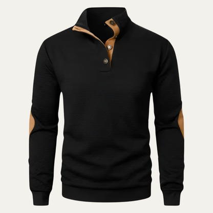 The Oxford Quarter Zip Sweater