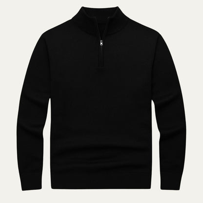 The Warwick Quarter Zip Sweater for Men